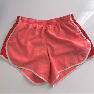 Nike lined running shorts large